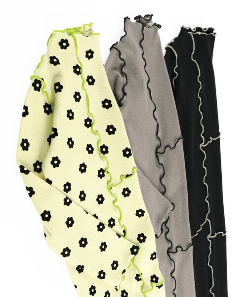 DRC branshes（ディーアールシーブランシェス）の「【WEB限定/DRC】配色メロウ長袖リブワンピース（ワンピース・キッズ・ブラック/グレイッシュベージュ/その他1・90/140/150/100/120/130/110）」の20枚目の写真