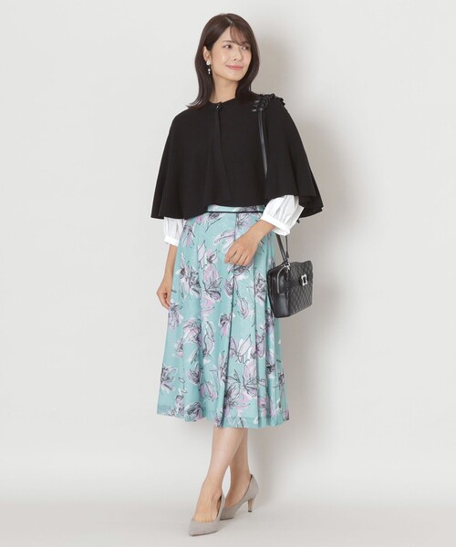 TO BE CHIC(トゥー ビー シック)の「レーヨンコットン カーディガン(カーディガン/ボレロ・レディース・グリーン系その他3/パープル系その他4/ブラック・40)」の4枚目の写真
