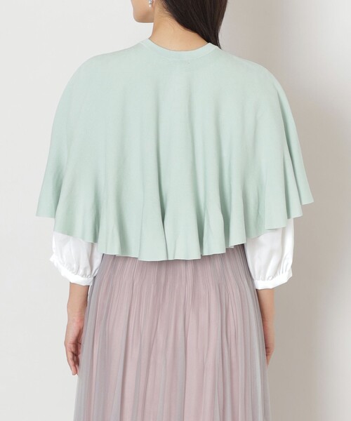 TO BE CHIC(トゥー ビー シック)の「レーヨンコットン カーディガン(カーディガン/ボレロ・レディース・グリーン系その他3/パープル系その他4/ブラック・40)」の9枚目の写真