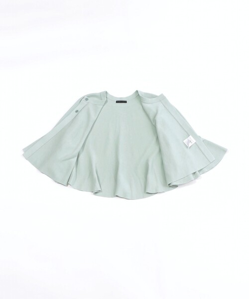 TO BE CHIC(トゥー ビー シック)の「レーヨンコットン カーディガン(カーディガン/ボレロ・レディース・グリーン系その他3/パープル系その他4/ブラック・40)」の13枚目の写真