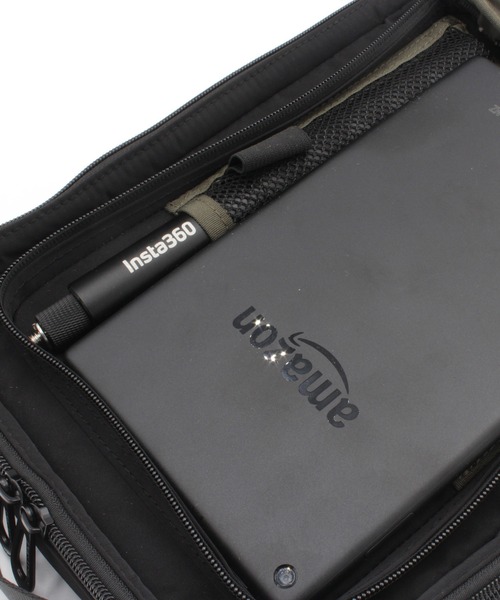 RAW.C(ロークリエイト)の「FUNCTIONAL/ファンクショナル ボディバッグ LIGHT WEIGHT UTILITY SQUARE SLING 撥水 軽量 RCB-091TI(ボディバッグ/ウエストポーチ・メンズ・ブラック・FREE)」の17枚目の写真