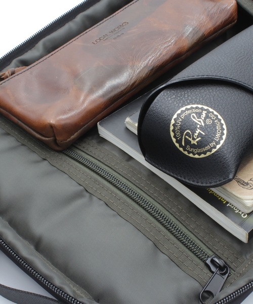 RAW.C(ロークリエイト)の「FUNCTIONAL/ファンクショナル ボディバッグ LIGHT WEIGHT UTILITY SQUARE SLING 撥水 軽量 RCB-091TI(ボディバッグ/ウエストポーチ・メンズ・ブラック・FREE)」の15枚目の写真