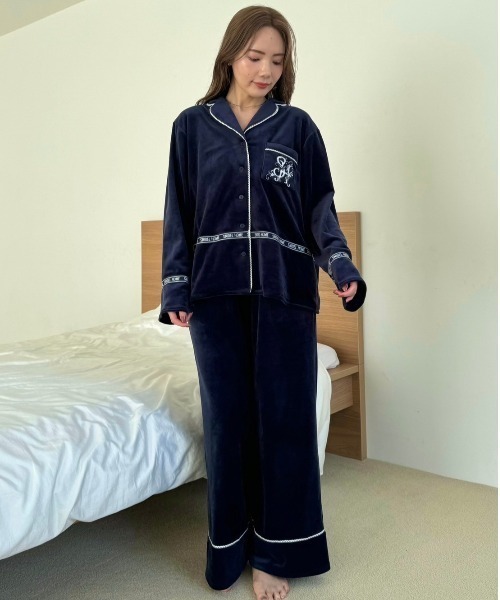 SNIDEL HOME（スナイデルホーム）の「【SilkyFleece】開襟シャツ