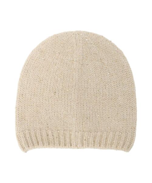 Lugnoncure(ルノンキュール)の「スパンコールビーニー(ハット・レディース・ブラック/グレー/ベージュ・F)」の10枚目の写真