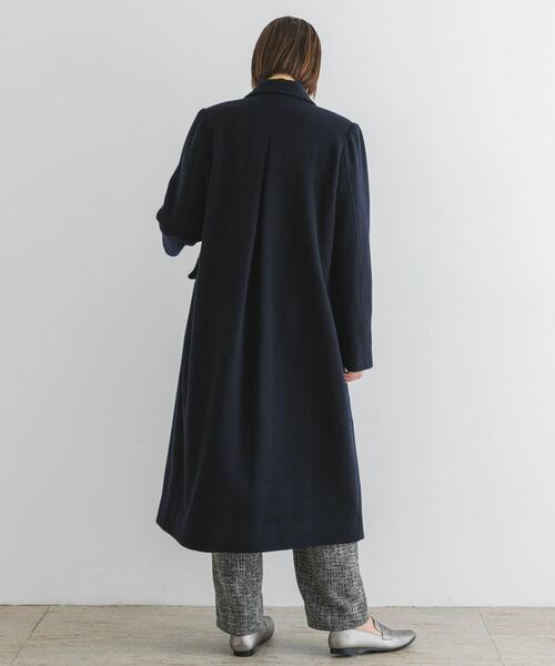 F by ROSSO（エフバイロッソ）の「F by ROSSO　モッサダブルロングコート（その他アウター・レディース・ネイビー/モカ/ベージュ系その他・36/38）」の10枚目の写真