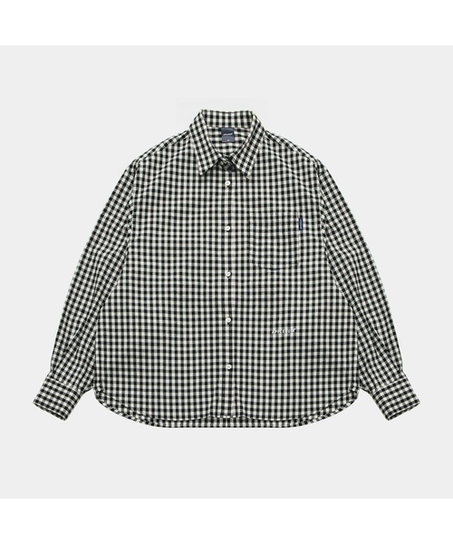 Gingham Check Oversize Shirt（シャツ/ブラウス）｜APPLEBUM（アップ 