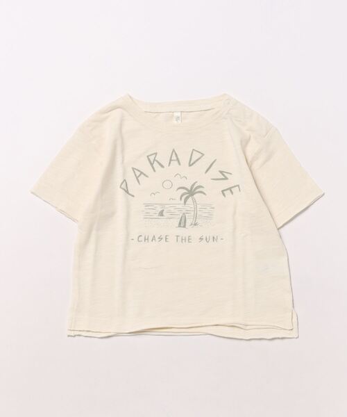 【セール】【Bs】【it】【Rylee＋Cru】RAW EDGE TEE || PARADISE（その他ベビー用品）｜Rylee + Cru（ライリーアンドクルー）