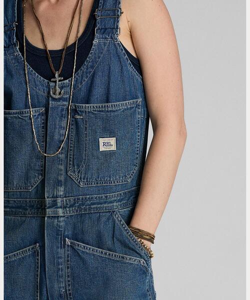 RRL（ダブル アール エル）の「Robynne デニム オーバーオール
