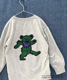 Grateful Dead | 【 GRATEFUL DEAD / グレイトフル・デッド 】 デッド・ベア キャラクタープリント フロントデザイン ビッグシルエット ロンT 長袖 キッズ(Tシャツ/カットソー)