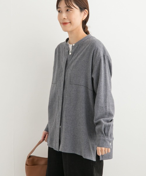 URBAN RESEARCH DOORS(アーバンリサーチドアーズ)の「エンブロイダリーシャツ(シャツ/ブラウス・レディース・グレー系その他/ホワイト系その他・MEDIUM)」の16枚目の写真