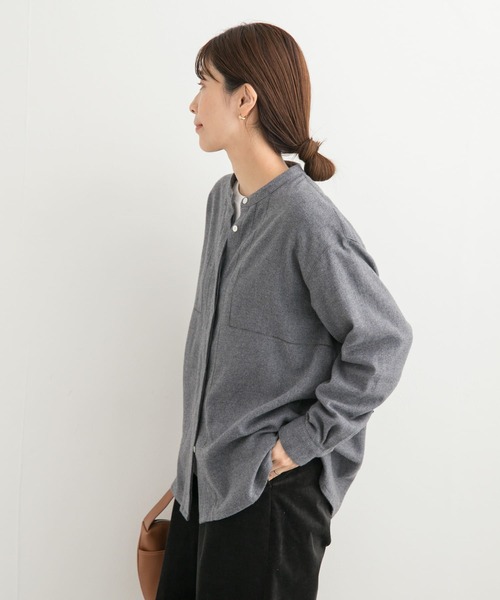 URBAN RESEARCH DOORS(アーバンリサーチドアーズ)の「エンブロイダリーシャツ(シャツ/ブラウス・レディース・グレー系その他/ホワイト系その他・MEDIUM)」の17枚目の写真