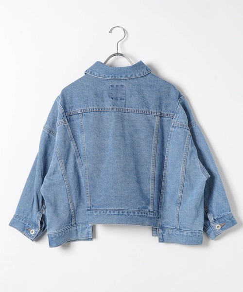 LEPSIM（レプシィム）の「【KIDS】ハギハギデニムジャケット　152843（デニムジャケット・キッズ・ライトブルー・130）」の4枚目の写真