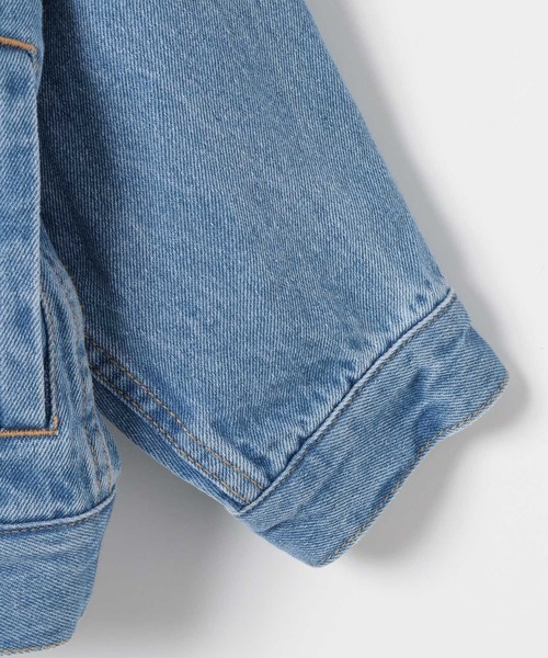 LEPSIM（レプシィム）の「【KIDS】ハギハギデニムジャケット　152843（デニムジャケット・キッズ・ライトブルー・130）」の7枚目の写真