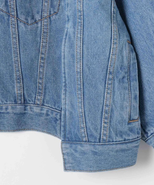 LEPSIM（レプシィム）の「【KIDS】ハギハギデニムジャケット　152843（デニムジャケット・キッズ・ライトブルー・130）」の8枚目の写真