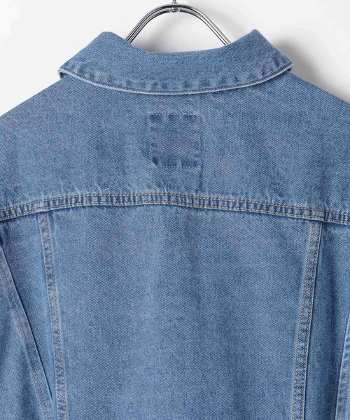 LEPSIM（レプシィム）の「【KIDS】ハギハギデニムジャケット　152843（デニムジャケット・キッズ・ライトブルー・130）」の2枚目の写真