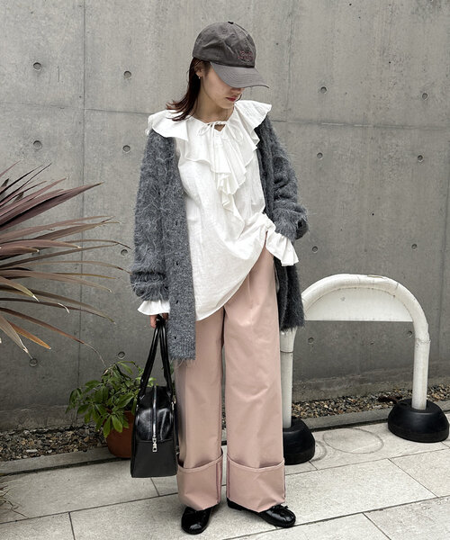 w closet（ダブルクローゼット）の「【6色展開】MIXシャギービッグ