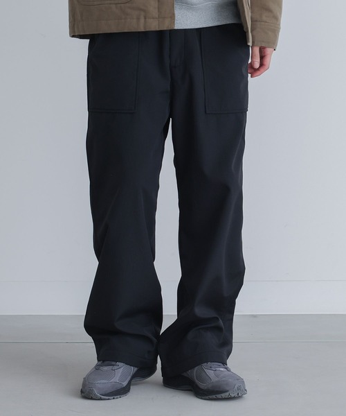 『ナイロン裏フリースファティーグパンツ』（その他パンツ）｜n'OrLABEL（ノアールレーベル）