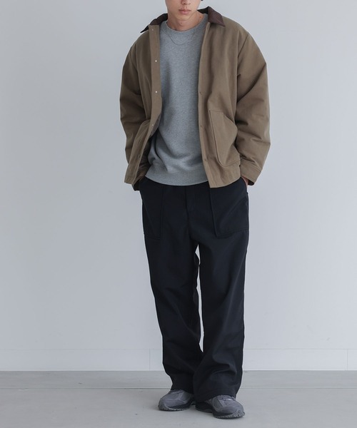 n'OrLABEL（ノアールレーベル）の「『ナイロン裏フリースファティーグパンツ』（その他パンツ・メンズ・チャコール/ブラック・L/M）」の15枚目の写真