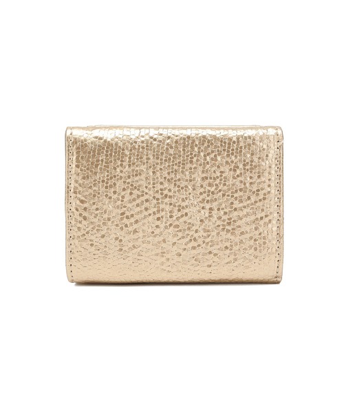 MERCURYDUO（マーキュリーデュオ）の「【MERCURYDUO/マーキュリーデュオ】メタリッククラック調型押し　三つ折りミニ財布（財布・レディース・ブラック/グレイッシュベージュ/シルバー/ピンク/ゴールド・FREE）」の13枚目の写真