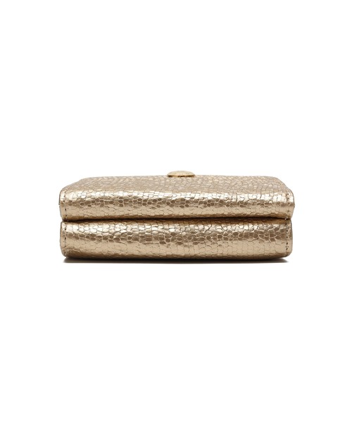 MERCURYDUO（マーキュリーデュオ）の「【MERCURYDUO/マーキュリーデュオ】メタリッククラック調型押し　三つ折りミニ財布（財布・レディース・ブラック/グレイッシュベージュ/シルバー/ピンク/ゴールド・FREE）」の15枚目の写真