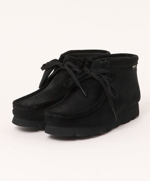 Clarks(クラークス)の「W WALLABEE BOOT GTX 26179260(モカシン/デッキシューズ・レディース・ブラック・4h/4/3h/6/3/5/5h)」の11枚目の写真