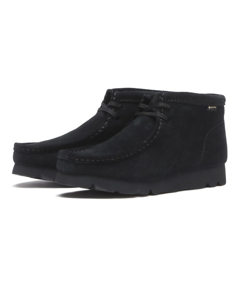 Clarks(クラークス)の「W WALLABEE BOOT GTX 26179260(モカシン/デッキシューズ・レディース・ブラック・4h/4/3h/6/3/5/5h)」の6枚目の写真