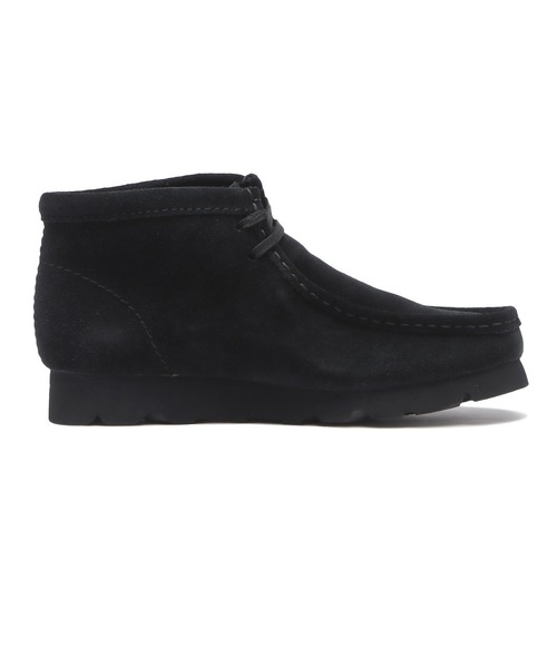 Clarks(クラークス)の「W WALLABEE BOOT GTX 26179260(モカシン/デッキシューズ・レディース・ブラック・4h/4/3h/6/3/5/5h)」の5枚目の写真