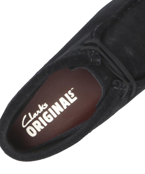 Clarks(クラークス)の「W WALLABEE BOOT GTX 26179260(モカシン/デッキシューズ・レディース・ブラック・4h/4/3h/6/3/5/5h)」の9枚目の写真