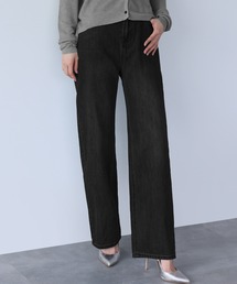 LOWO（ロワ）の「ハイウエストストレートデニムパンツ（デニムパンツ）」