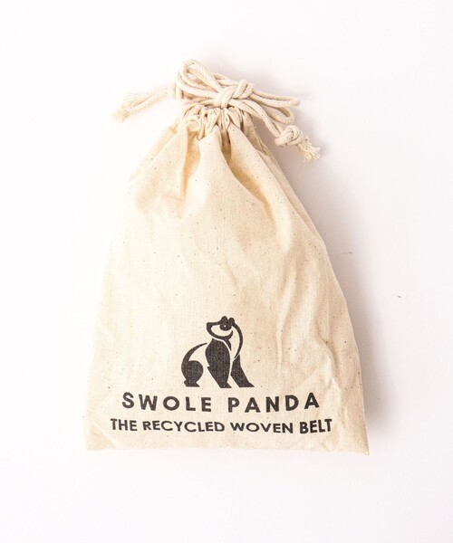 NOLLEY’S（ノーリーズ）の「【SWOLE PANDA/スウォール パンダ】RECYCLED WOVEN BELT ZIGZAG（ベルト・メンズ・ブルー系その他/マルチ・FREE）」の12枚目の写真