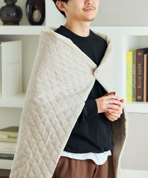 セール】QUILTING BLANKET FLANNEL キルティング ブランケット