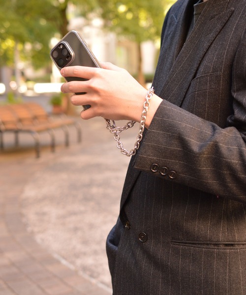 BROTHERHOOD（ブラザーフッド）の「【BROTHERHOOD】Aluminum Orbit Chain Long Wrist Strap（スマホグッズ・メンズ・シルバー/ゴールド/ブラック・FREE）」の9枚目の写真