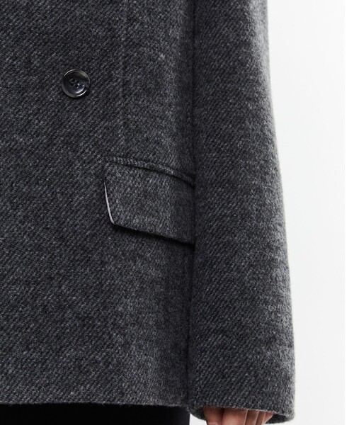 POOLDE（プールデ）の「【POOLDE/プールデ】Limpet Tailor Coat/テーラーコート/ショートコート（テーラードジャケット・レディース・ブラック/グレー・FREE）」の18枚目の写真