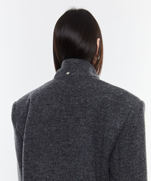 POOLDE（プールデ）の「【POOLDE/プールデ】Limpet Tailor Coat/テーラーコート/ショートコート（テーラードジャケット・レディース・ブラック/グレー・FREE）」の19枚目の写真