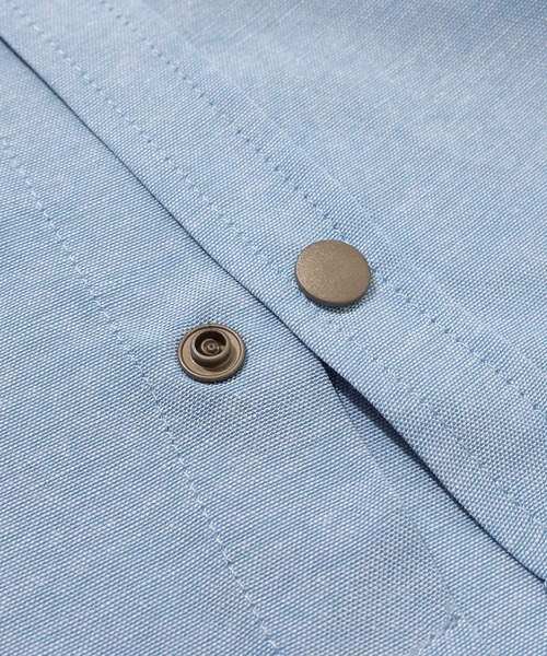 KRIFF MAYER Kid's Collection（クリフメイヤーキッズコレクション）の「ハッピーシャツ（シャツ/ブラウス・キッズ・ネイビー/オフホワイト/サックスブルー/グレー・150/140/130/120/170/160）」の18枚目の写真