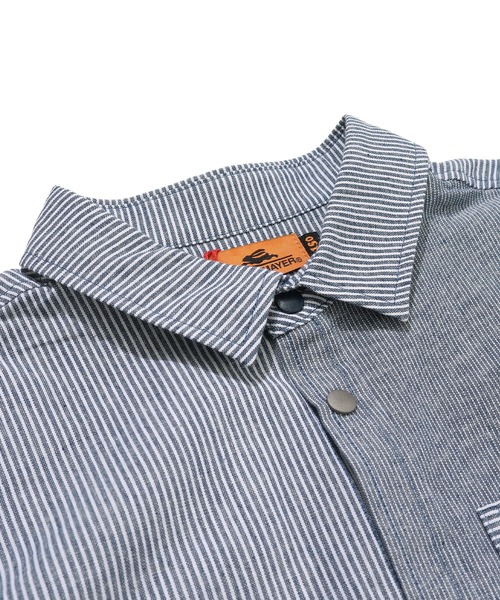 KRIFF MAYER Kid's Collection（クリフメイヤーキッズコレクション）の「ハッピーシャツ（シャツ/ブラウス・キッズ・ネイビー/オフホワイト/サックスブルー/グレー・150/140/130/120/170/160）」の17枚目の写真