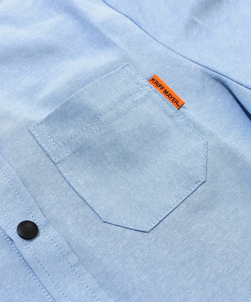 KRIFF MAYER Kid's Collection（クリフメイヤーキッズコレクション）の「ハッピーシャツ（シャツ/ブラウス・キッズ・ネイビー/オフホワイト/サックスブルー/グレー・150/140/130/120/170/160）」の20枚目の写真