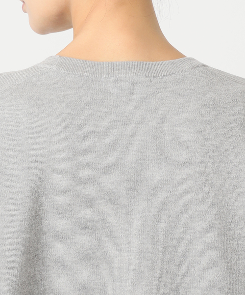 2022年プラージュplage購入☆ピュアアンサンブルニット☆グレー☆イエナ良品 セール】sweat ニット プルオーバー（ニット/セーター）｜Plage