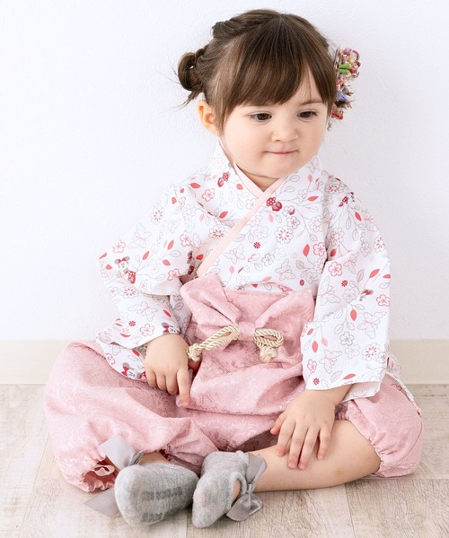 七五三　3歳　ディズニーミッキー着物　袴　小物セット 七五三 3歳 ディズニーミッキー着物 袴 小物セット Disney（ディズニー