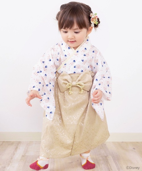 美品】Disney❤︎ミッキーマウス❤︎2点セット❤︎袴ロンパース❤︎五 美品】Disney❤︎ミッキーマウス❤︎2点セット❤︎袴ロンパース❤︎五