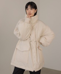 オーバーサイズ中綿コート