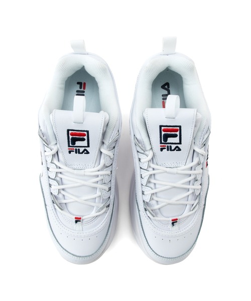 FILA(フィラ)の「Disruptor II Wedge(スニーカー・レディース・ブラック/ホワイト・23.5cm/22.5cm/23.0cm/24.0cm/24.5cm/25.0cm/26.0cm/27.0cm/28.0cm)」の3枚目の写真