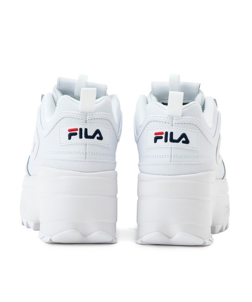 FILA(フィラ)の「Disruptor II Wedge(スニーカー・レディース・ブラック/ホワイト・23.5cm/22.5cm/23.0cm/24.0cm/24.5cm/25.0cm/26.0cm/27.0cm/28.0cm)」の4枚目の写真