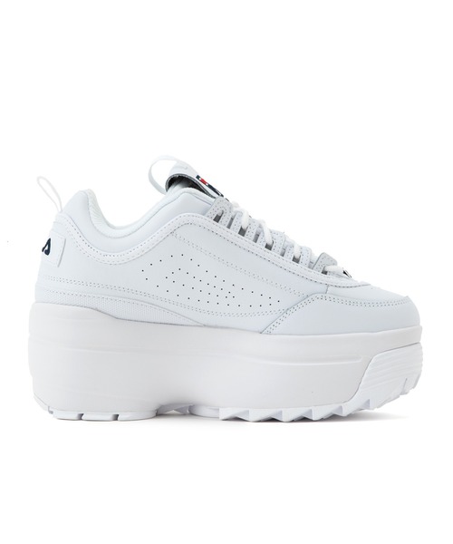 FILA(フィラ)の「Disruptor II Wedge(スニーカー・レディース・ブラック/ホワイト・23.5cm/22.5cm/23.0cm/24.0cm/24.5cm/25.0cm/26.0cm/27.0cm/28.0cm)」の6枚目の写真