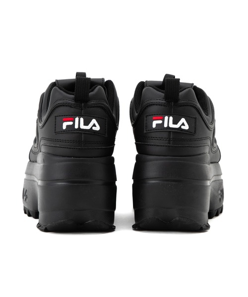 FILA(フィラ)の「Disruptor II Wedge(スニーカー・レディース・ブラック/ホワイト・23.5cm/22.5cm/23.0cm/24.0cm/24.5cm/25.0cm/26.0cm/27.0cm/28.0cm)」の9枚目の写真