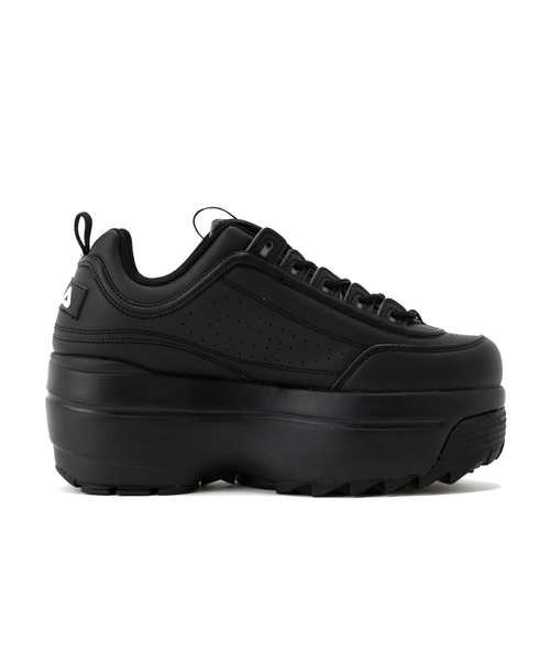 FILA(フィラ)の「Disruptor II Wedge(スニーカー・レディース・ブラック/ホワイト・23.5cm/22.5cm/23.0cm/24.0cm/24.5cm/25.0cm/26.0cm/27.0cm/28.0cm)」の11枚目の写真