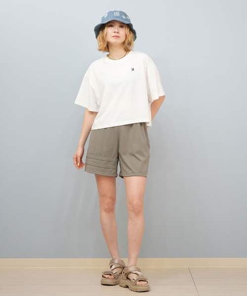 Hurley (ハーレー)の「Hurley/ハーレー 水陸両用Tシャツ/UVケア/ラッシュガード WSRG251007(Tシャツ/カットソー・レディース・ピンク/ブラック/ホワイト・M)」の8枚目の写真