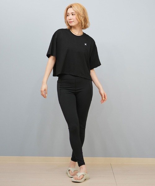 Hurley (ハーレー)の「Hurley/ハーレー 水陸両用Tシャツ/UVケア/ラッシュガード WSRG251007(Tシャツ/カットソー・レディース・ピンク/ブラック/ホワイト・M)」の12枚目の写真