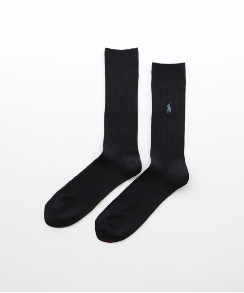 POLO RALPH LAUREN（ポロ ラルフ ローレン）の「【3足セット】POLO RALPH LAUREN ワンポイント ビジネスソックス 92009015（ソックス/靴下・メンズ・その他2/ブラック・25-27CM）」の7枚目の写真