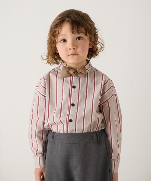 リネン蝶ネクタイ（ボタン取り外しシャツ対応）（蝶ネクタイ